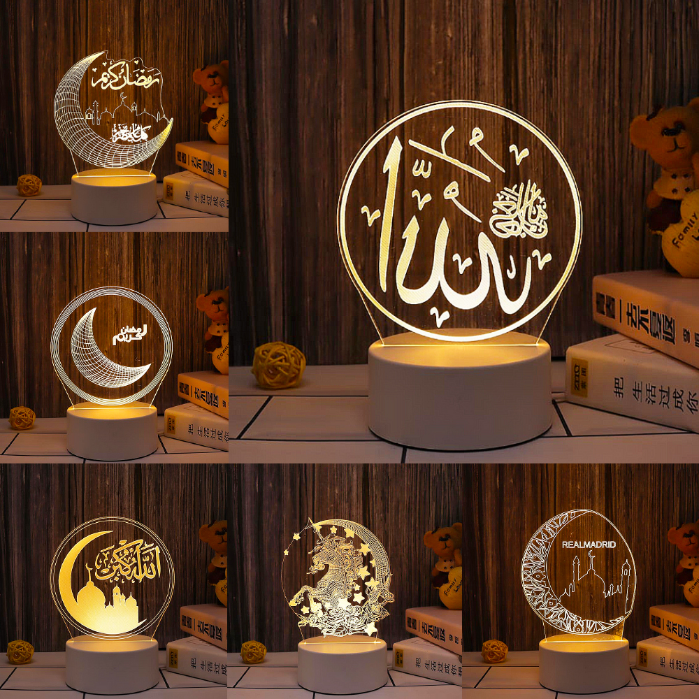 ̽  Eid ٶũ   3D Led ߰  ..